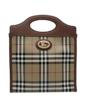 Burberry Borsa A Mano Mini Pocket - Verde