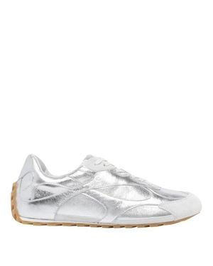 Bottega Veneta Sneakers Argento - Bianco