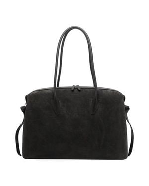 Yuzefi Borsa A Tracolla Grande Marrone - Nero