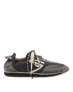 PURAAI Sneakers Grigie - Marrone