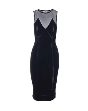 Elisabetta Franchi Abito Nero - Blu
