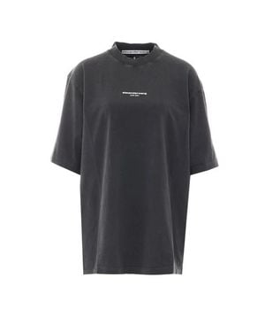 Alexander Wang T-Shirt E Polo Nero - Blu