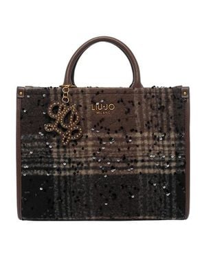 Liu Jo Borsa Tote Con Paillettes - Nero