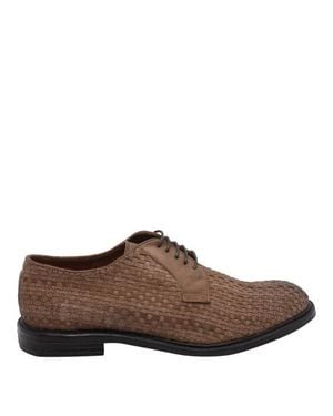 Pawelk's Scarpe Stringate Sand Daddy Marroni - Marrone