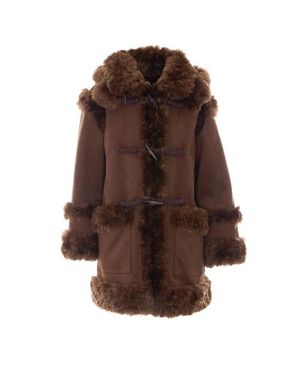 Vegancode Giaccone Reversibile Marrone