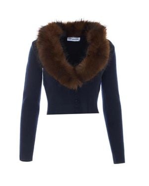 Self-Portrait Cardigan - Blu