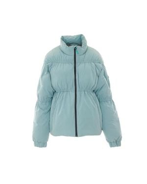 Jet Set Giacca Imbottita Corta Azzurro Chiaro Menta - Blu