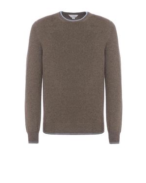 Malo Maglie Blu/Tobacco - Marrone