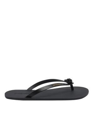 Saint Laurent Sandali Nero - Blu