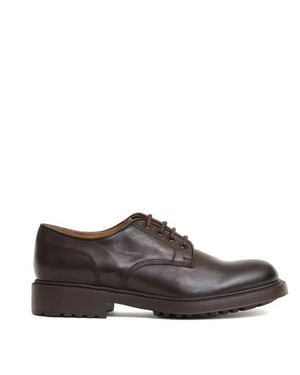 Doucal's Stringata Derby Pelle Marrone