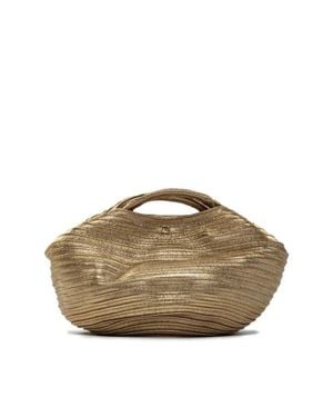 Majo Shopper Mini Oro - Marrone