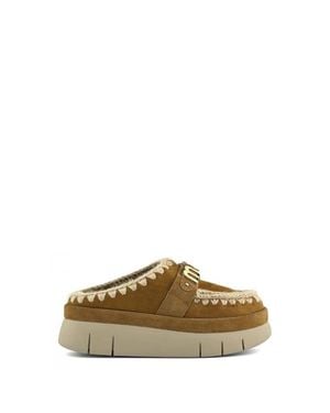Mou Sabot Cognac Con Bordo Bounce - Multicolore