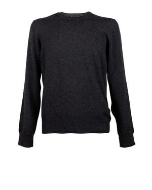 Gran Sasso Maglia Grigio Antracite - Nero