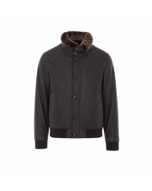 Moorer Giubbotto Bomber Cleros-P1 - Nero