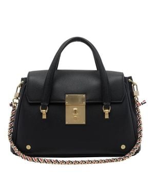 Thom Browne Borsa A Mano Bolton - Nero