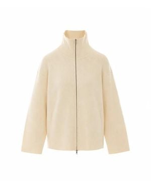 Soft Goat Cardigan Bianco - Neutro