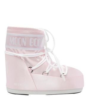 Moon Boot Stivaletti Icon Low Pearly Rosa