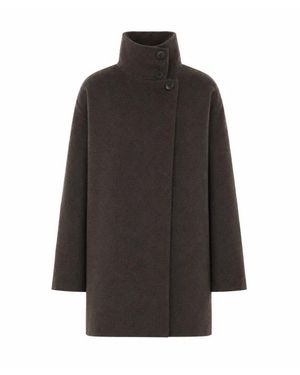 The Dynamis Studio Giaccone Marrone - Nero