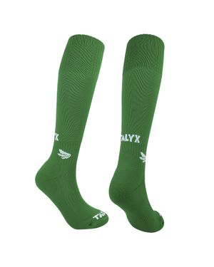 Talyx 1 Pack Herren Gepolsterte Feuchtigkeitstransportierende Fußballsocken - Grün