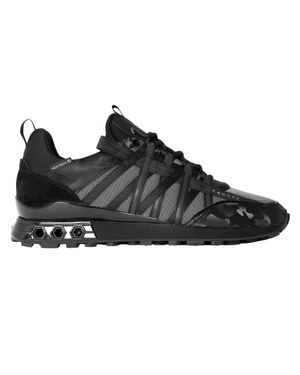 Cruyff "Fearia" Sneaker Für Herren, Netzmaterial, Hex-Tech Tarnung) - Schwarz