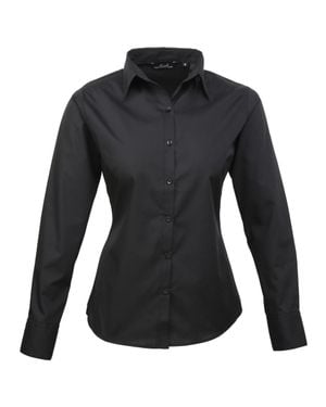 PREMIER Bluse Für Damen Langärmlig - Schwarz