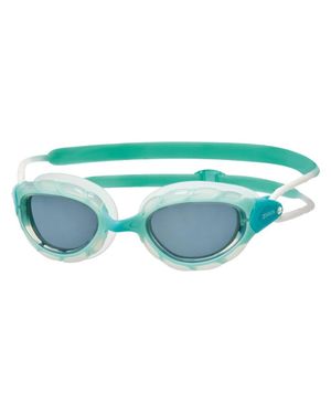 Zoggs "Predator" Schwimmbrille Für Herren/Damen Logo /Transparent/Pastell) - Blau