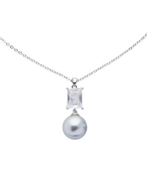 U.S. POLO ASSN. Us Polo Assn Jewellery – Emily – Rhodinierte Halskette - Mettallic