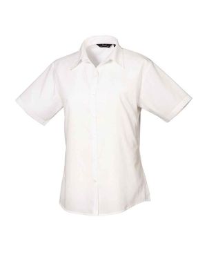 PREMIER Bluse Für Damen Kurzärmlig - Weiß