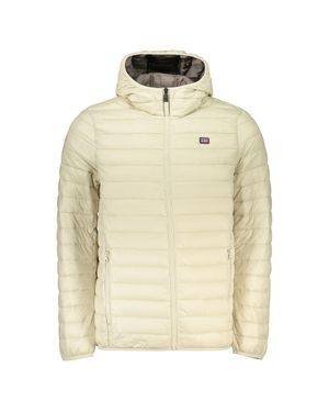 Norway 1963 Norwegen 1963 Beigefarbene Polyamid-Herrenjacke - Natur