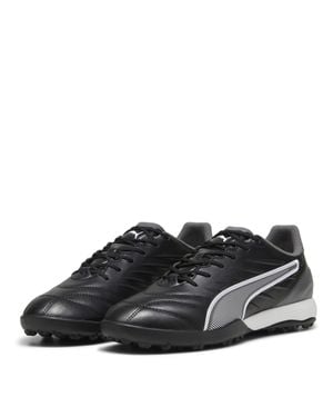 PUMA Künstlicher Boden Fußballschuhe Für Herren, Rasen Training - Schwarz