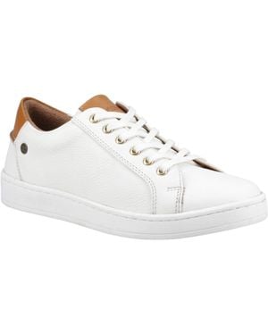 Cotswold Radcot Damen Sneaker Aus Weißem Leder