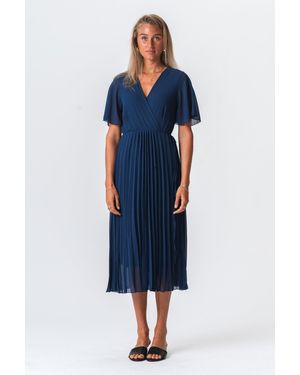 TeeShoppen Lina Kleid - Blau
