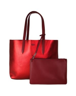 Lacoste Anna Reversible Tote Tasche - Rot