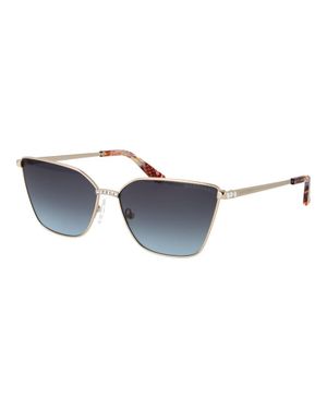 Guess Marciano Von Guess Goldmetall Sonnenbrille - Blau