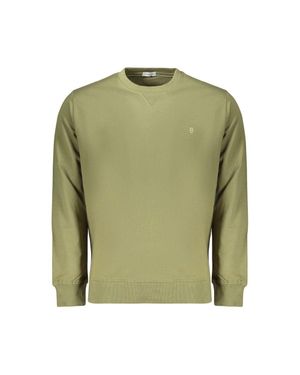 COVERI MOVING Baumwoll-Herren-Sweatshirt - Grün