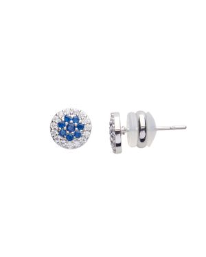 U.S. POLO ASSN. Us Polo Assn Jewellery Celine Rhodium-Ohrringe - Blau