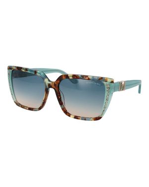 Guess Marciano Von Guess Türkisfarbene Acetat-Sonnenbrille - Blau