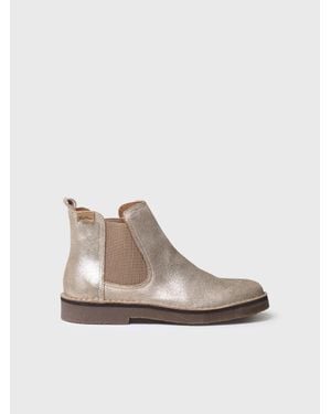 Toni Pons Leather Boot For - Natural