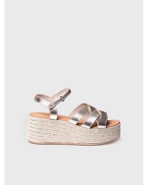 Toni Pons Platform Sandal For - Natural