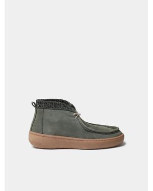 Toni Pons Nubuck Ankle Boot With Elastic Laces - Multicolour