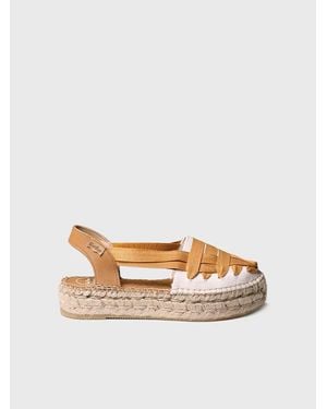 Toni Pons Flat Espadrilles With Crossed Straps - Multicolour