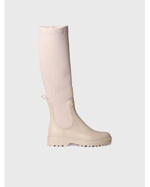 Toni Pons High Rain Boot - White