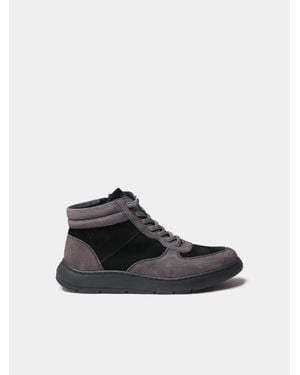 Toni Pons Lace-Up Trainer-Style Boot - Black
