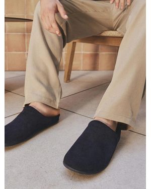 Toni Pons Open Leather Slipper With Interior Lining For - Natural