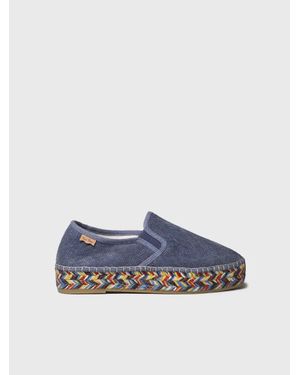 Toni Pons Espadrilles With Multicoloured Jute Detail - Blue
