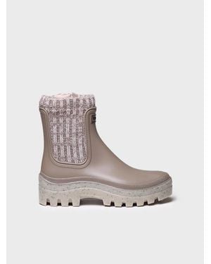 Toni Pons Rain Ankle Boot - Gray