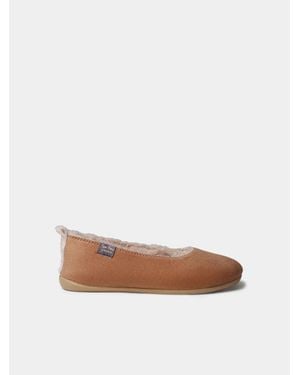 Toni Pons Ballerina-Style Slippers With Inner Lining - White