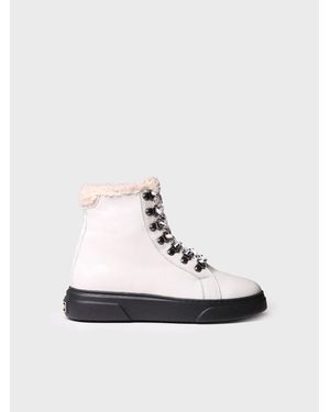 Toni Pons Leather Boot - White