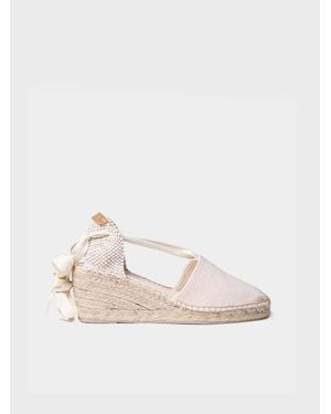 Toni Pons Valencian Espadrille With Strings For - Natural