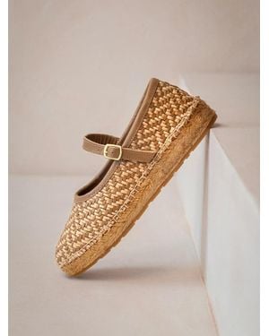Toni Pons Mary Jane Espadrille - Natural